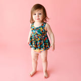 Posh Peanut Sleeveless V-Neck Peplum Bummie Set - Rio - Let Them Be Little, A Baby & Children's Clothing Boutique