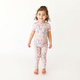 Posh Peanut Short Sleeve Basic Pajamas - Nicole - Let Them Be Little, A Baby & Children's Clothing Boutique