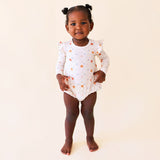 Posh Peanut Long Sleeve Ruffled Bubble Romper - Jetson - Let Them Be Little, A Baby & Children's Clothing Boutique