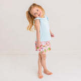 Posh Peanut Ruffled Cap Sleeve Tee & Skort Set - Annabelle - Let Them Be Little, A Baby & Children's Clothing Boutique
