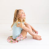 Posh Peanut Ruffled Cap Sleeve Tee & Skort Set - Annabelle - Let Them Be Little, A Baby & Children's Clothing Boutique