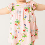 Posh Peanut Cap Sleeve Flutter Dress Bummie Set - Annabelle - Let Them Be Little, A Baby & Children's Clothing Boutique