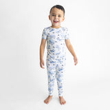 Posh Peanut Basic Short Sleeve Pajamas - Franklin - Let Them Be Little, A Baby & Children's Clothing Boutique