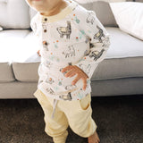 Finn + Emma Lounge Pants - Yellow - Let Them Be Little, A Baby & Children's Boutique
