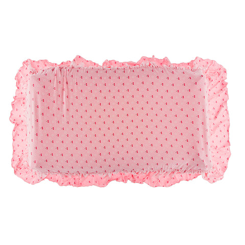Kickee Pants Print Ruffle Changing Pad Cover - Lotus Cherries and Blossoms PRESALE - Let Them Be Little, A Baby & Children's Boutique