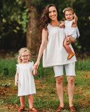 Ren + Rouge Women's White Lace Top - Let Them Be Little, A Baby & Children's Clothing Boutique