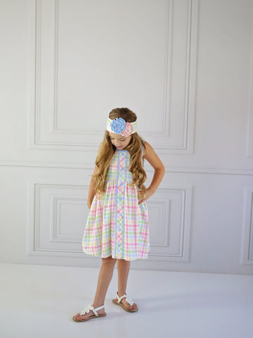 Swoon Baby Prim Dress - 2210 Watercolor Gingham - Let Them Be Little, A Baby & Children's Clothing Boutique