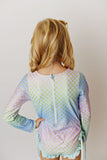 Swoon Baby One Piece Rashguard Swimmy - 2382 Ombre Under the Sea PRESALE - Let Them Be Little, A Baby & Children's Clothing Boutique