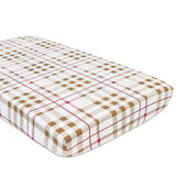 Newcastle Classics Muslin Crib Sheet - Plaid - Let Them Be Little, A Baby & Children's Boutique