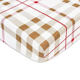 Newcastle Classics Muslin Crib Sheet - Plaid - Let Them Be Little, A Baby & Children's Boutique