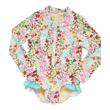 Pink Chicken Arden Swimsuit - Multi Ditsy Floral - Let Them Be Little, A Baby & Children's Clothing Boutique