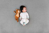 Sapling Child Convertible Zip Romper - Cloud - Let Them Be Little, A Baby & Children's Boutique