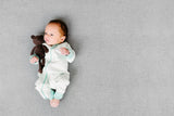 Sapling Child Convertible Zip Romper - Cloud - Let Them Be Little, A Baby & Children's Boutique