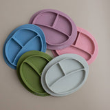 Baby Bar by Three Hearts Silicone Divided Plate - Army Green - Let Them Be Little, A Baby & Children's Clothing Boutique