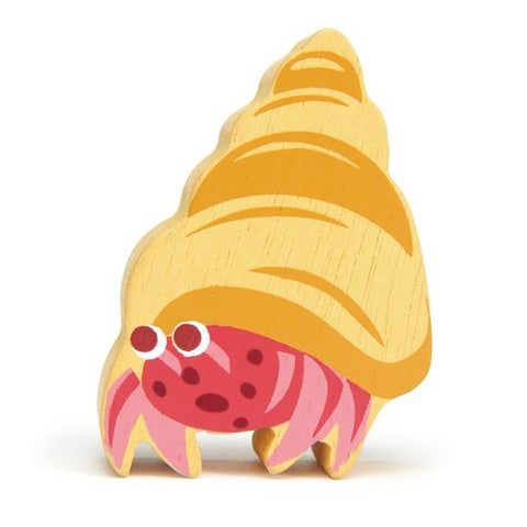 Tender Leaf Toys - Hermit Crab Wooden Animal - Let Them Be Little, A Baby & Children's Boutique