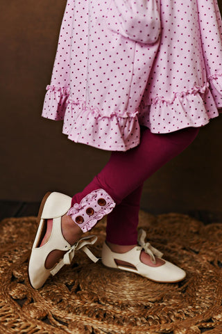 Swoon Baby Petal Plum Legging - SBF2116 - Let Them Be Little, A Baby & Children's Clothing Boutique