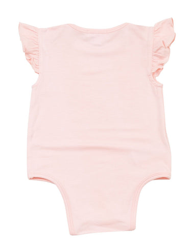 Angel Dear Ruffle Sleeve Onesie - Pink - Let Them Be Little, A Baby & Children's Boutique