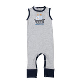 Magnolia Baby Applique Sleeveless Playsuit - Pirate's Life! - Let Them Be Little, A Baby & Children's Clothing Boutique
