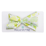 Macaron + Me Nylon Clippy Bow - Rainbow Hearts - Let Them Be Little, A Baby & Children's Clothing Boutique