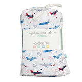 Macaron + Me Printed Pillow Case Set - I LOVE Planes - Let Them Be Little, A Baby & Children's Clothing Boutique