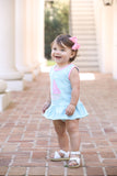 Trotter Street Kids Sleeveless Skirted Bubble - Sailboat - Let Them Be Little, A Baby & Children's Clothing Boutique