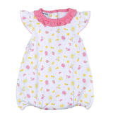 Magnolia Baby Flutter Sleeve Printed Bubble - Fresh Lemonade - Let Them Be Little, A Baby & Children's Clothing Boutique