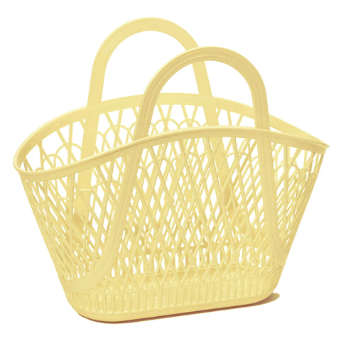 Sun Jellies Betty Basket - Yellow - Let Them Be Little, A Baby & Children's Clothing Boutique