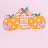 Magnolia Baby Long Sleeve Applique Dress - Sweet Lil' Pumpkin - Let Them Be Little, A Baby & Children's Clothing Boutique