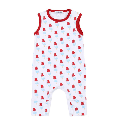 Magnolia Baby Printed Sleeveless Playsuit - Ice Pops - Let Them Be Little, A Baby & Children's Clothing Boutique
