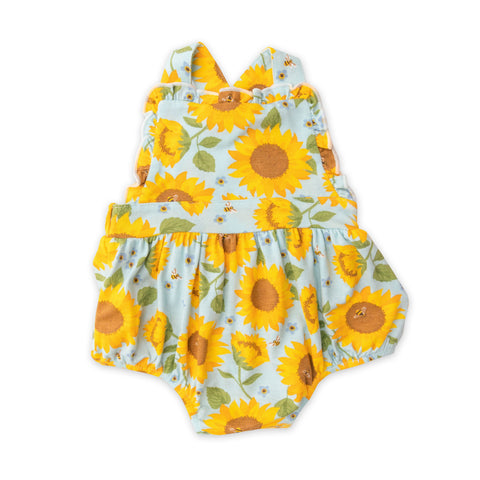 Angel Dear Bamboo Ruffle Bubble - Sunflowers - Let Them Be Little, A Baby & Children's Clothing Boutique
