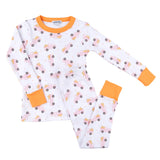Magnolia Baby Long Sleeve PJ Set - Picking Pumpkins Pink - Let Them Be Little, A Baby & Children's Clothing Boutique
