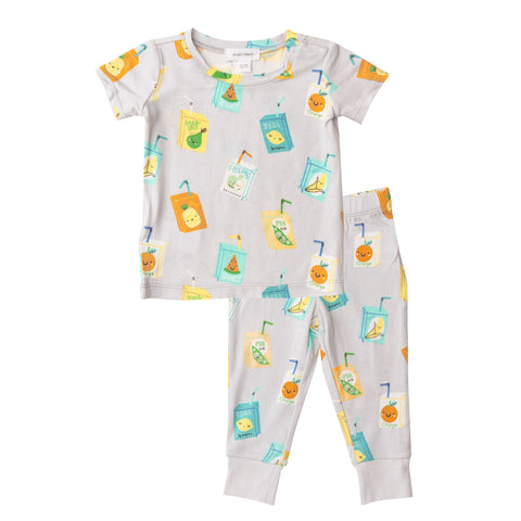 Angel Dear Short Sleeve 2 Piece PJ Set - Juice Box - Let Them Be Little, A Baby & Children's Clothing Boutique