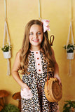 Swoon Baby Prim Pocket Dress - 2266 Blush Leopard - Let Them Be Little, A Baby & Children's Clothing Boutique