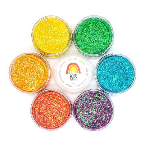 Earth Grown KidDoughs Sensory Play Dough - 8oz Glitter Individual Colors (Scented) - Let Them Be Little, A Baby & Children's Clothing Boutique
