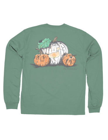 Properly Tied Long Sleeve Signature Tee - Duck O' Lantern - Let Them Be Little, A Baby & Children's Clothing Boutique