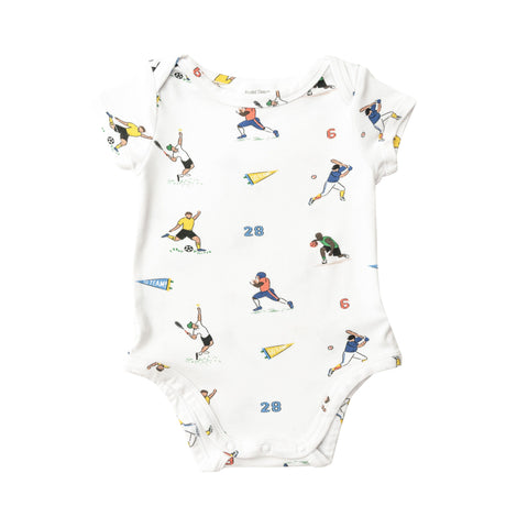 Angel Dear Short Sleeve Bodysuit - Sports - Let Them Be Little, A Baby & Children's Clothing Boutique