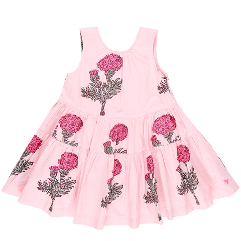 Pink Chicken Eloise Dress - Blush Marigold - Let Them Be Little, A Baby & Children's Clothing Boutique