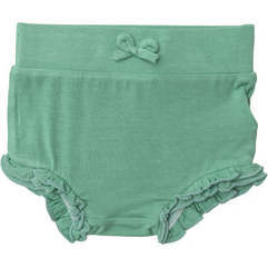 Angel Dear Solid High Waisted Shorts - Winter Green - Let Them Be Little, A Baby & Children's Clothing Boutique