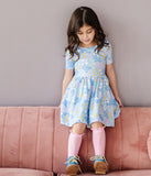 Little Stocking Co. Fancy Lace Top Knee Highs - Peony - Let Them Be Little, A Baby & Children's Clothing Boutique