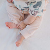 Finn + Emma Harem Pants - Pearl Pink - Let Them Be Little, A Baby & Children's Boutique