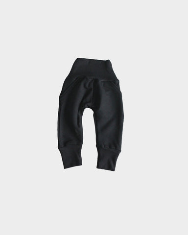 Babysprouts Fleece Sweatpants - Black - Let Them Be Little, A Baby & Children's Clothing Boutique