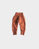 Babysprouts Fleece Sweatpants - Rust - Let Them Be Little, A Baby & Children's Clothing Boutique