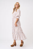 LE LA LO Women's Maxi Ruffle Dress - Spring Floral - Let Them Be Little, A Baby & Children's Clothing Boutique