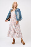 LE LA LO Women's Maxi Ruffle Dress - Spring Floral - Let Them Be Little, A Baby & Children's Clothing Boutique