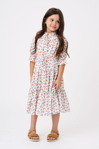 LE LA LO Maxi Ruffle Dress - Spring Floral - Let Them Be Little, A Baby & Children's Clothing Boutique