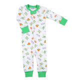 Magnolia Baby Zipped PJ Romper - Catching Bugs - Let Them Be Little, A Baby & Children's Clothing Boutique