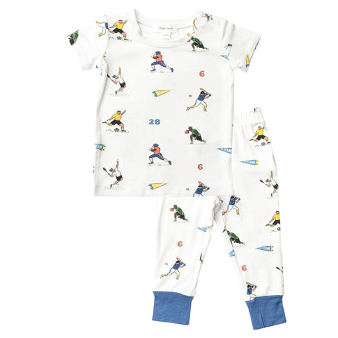 Angel Dear Short Sleeve 2 Piece PJ Set - Sports - Let Them Be Little, A Baby & Children's Clothing Boutique