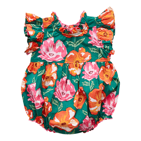 Pink Chicken Jennifer Bubble - Vintage Poppy - Let Them Be Little, A Baby & Children's Clothing Boutique