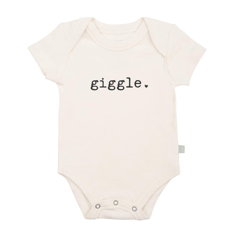 Finn + Emma Graphic Onesie - Giggle - Let Them Be Little, A Baby & Children's Boutique