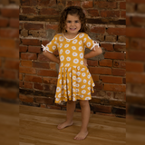 Hanlyn Collective Short Sleeve Casual Twirler - Everything is Coming up Daisies - Let Them Be Little, A Baby & Children's Clothing Boutique